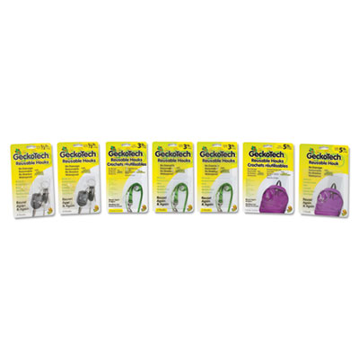 Duck&reg; GeckoTech&trade; Reusable Hooks