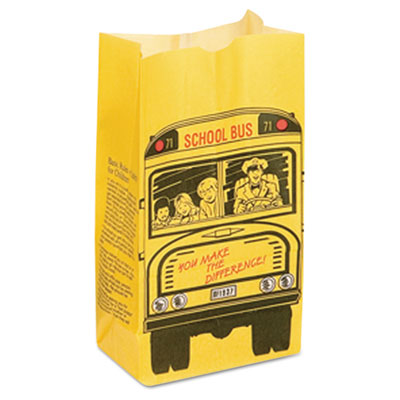 Bagcraft Papercon&reg; SOS Bakery Bag Dubl Wax&reg;