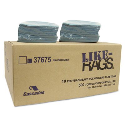 Cascades Like-Rags&reg; Spunlace Towels
