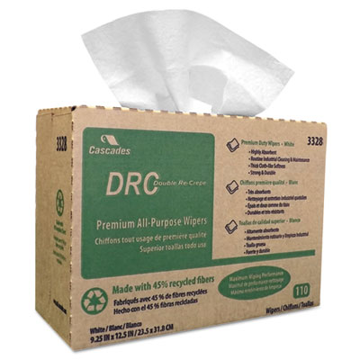 Cascades Double Recrepe Wipers