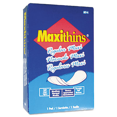 Hospital Specialty Co. Maxithins&reg; Sanitary Pads