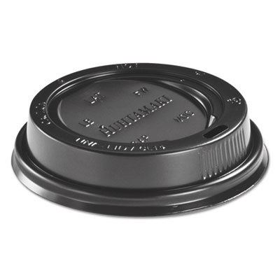 Chinet&reg; Black Plastic Dome Lid