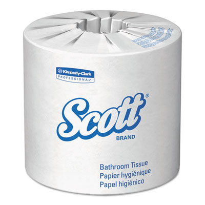 Scott&reg; 100% Recycled Fiber Standard Roll Bathroom Tissue