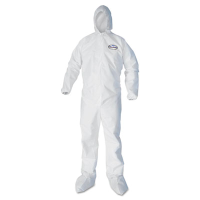 KleenGuard* A40 Elastic-Cuff Hood and Boot Coveralls