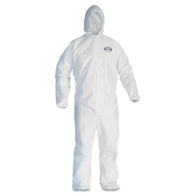 KleenGuard* A30 Elastic-Back and Cuff Hooded Coveralls