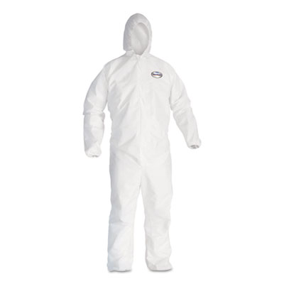 KleenGuard* A20 Elastic Back and Cuff Hooded Coveralls