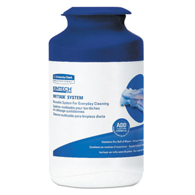 Kimtech* Wipers for the Small WETTASK* Refillable Wet Wiping System