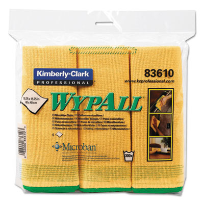 WypAll* Microfiber Cloths with Microban&reg; Protection