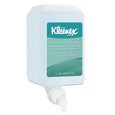 Kleenex&reg; Foam Hair & Body Wash