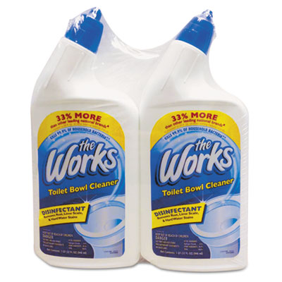 The Works&reg; Disinfectant Toilet Bowl Cleaner