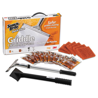 Scotch-Brite Quick Clean Griddle Cleaning System Starter Kit