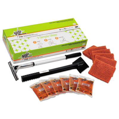Scotch-Brite Quick Clean Griddle Cleaning System Starter Kit