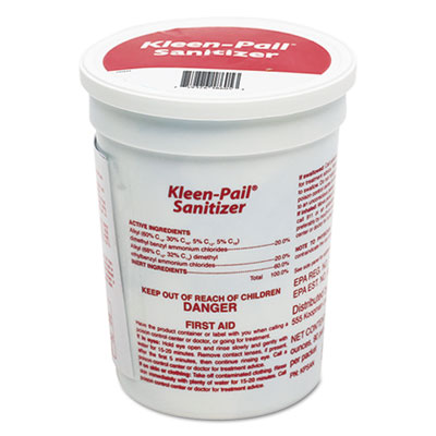 San Jamar&reg; Kleen-Pail&reg; Sanitizer Packets