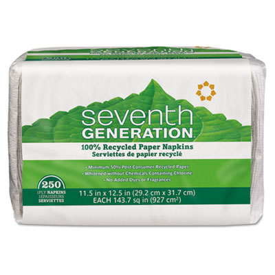 Seventh Generation&reg; 100% Recycled Napkins