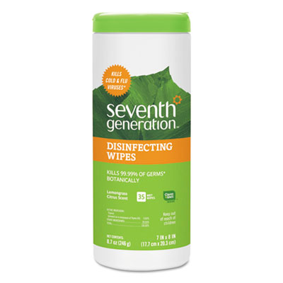Seventh Generation&reg; Botanical Disinfecting Wipes