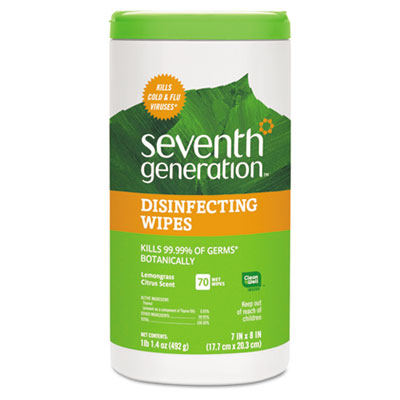Seventh Generation&reg; Botanical Disinfecting Wipes