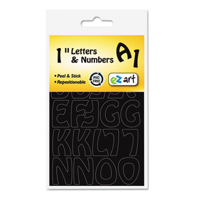 Identity Group EZ Art Repositionable Letters and Numbers