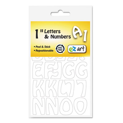 Identity Group EZ Art Repositionable Letters and Numbers