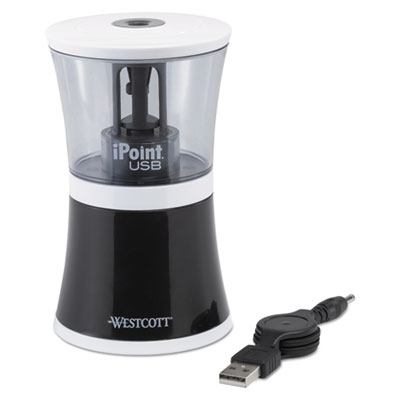iPoint&reg; USB/Battery Operated Pencil Sharpener