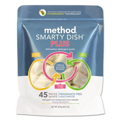 Method&reg; Smarty Dish Plus Detergent Tabs