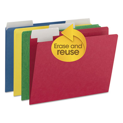 Smead&reg; FlexiFolder&trade; Heavyweight Folders with Movable Tabs