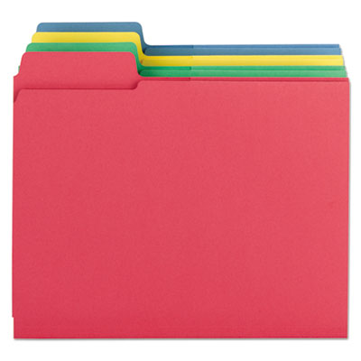 Smead&reg; 3-in-1 SuperTab&reg; Section Folders
