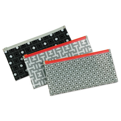 Globe-Weis&reg; Fashion Poly Zip Envelope
