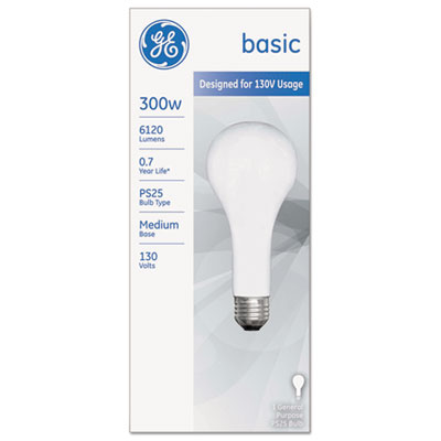 GE Incandescent Basic Bulb