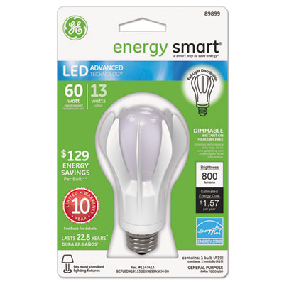 GE energy smart&reg; Dimmable LED Bulb