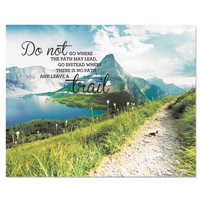 Advantus&reg; Vintage Canvas Motivational Print