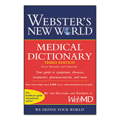 Houghton Mifflin Webster's New World&trade; Medical Dictionary, Third Edition