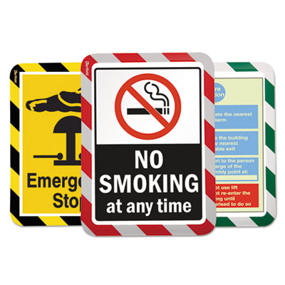 Tarifold, Inc. Magneto® Safety Frame Display Pocket with Repositionable Self Adhesive Back Tarifold, Inc. Magneto® Safety Frame Display Pocket with Repositionable Self Adhesive Back
