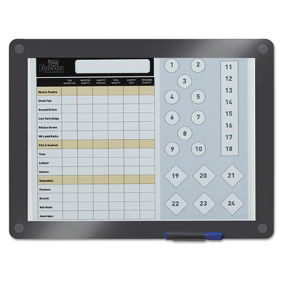 Iceberg Clarity Custom Print Glass Dry Erase Board
