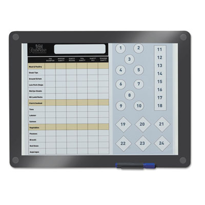 Iceberg Clarity Custom Print Glass Dry Erase Board
