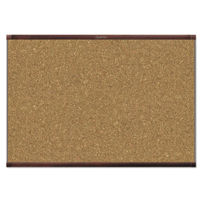 Quartet&reg; Prestige&reg; 2 Magnetic Cork Bulletin Board
