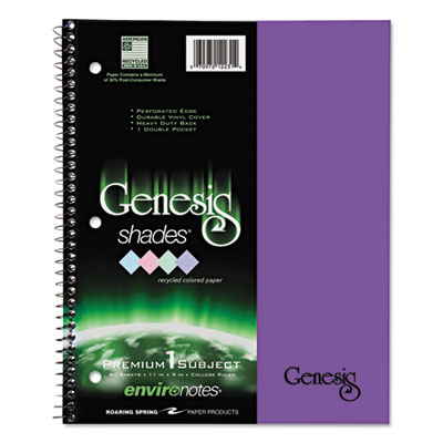 Roaring Spring&reg; Genesis Shades&reg; Notebook