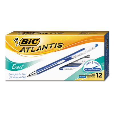 BIC&reg; Atlantis&reg; Exact Retractable Ballpoint Pen