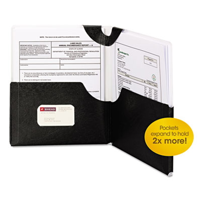 Smead&reg; Big Pocket Lockit&reg; Folders