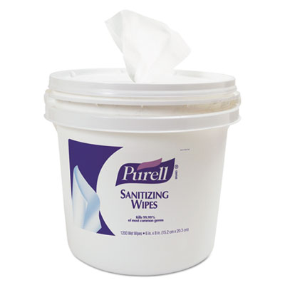 PURELL® Sanitizing Wipes Bucket Dispenser PURELL® Sanitizing Wipes Bucket Dispenser