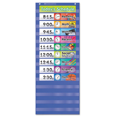 Scholastic&reg; Daily Schedule Pocket Chart