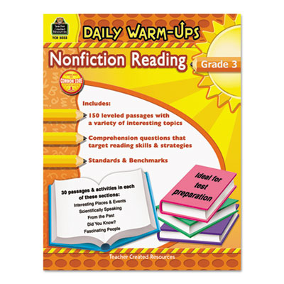 Teacher Created Resources Daily Warm-ups: Nonfiction Reading