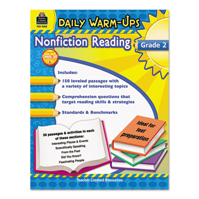 Teacher Created Resources Daily Warm-ups: Nonfiction Reading