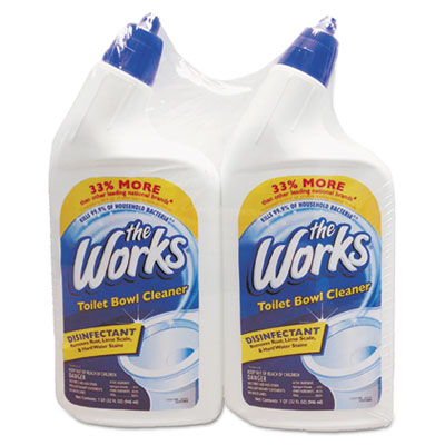 The Works&reg; Disinfectant Toilet Bowl Cleaner