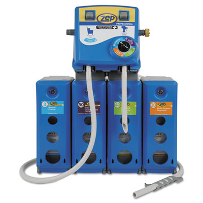 Zep Professional&reg; Advantage+ 4/1 Wall Mount Dispensing System