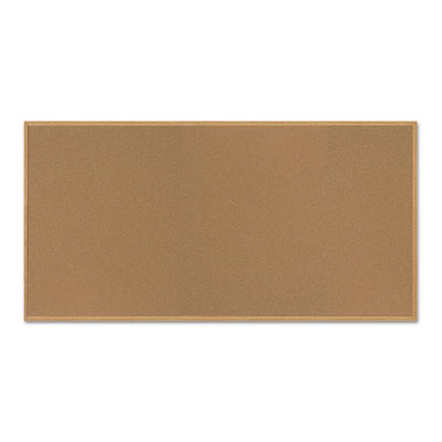 MasterVision&reg; Value Cork Board with Oak Frame