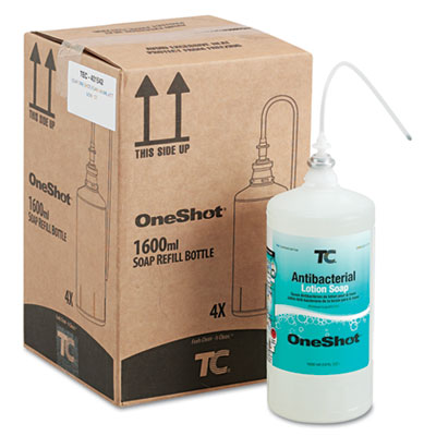 Rubbermaid&reg; Commercial TC&reg; OneShot&reg; Antibacterial Lotion Soap