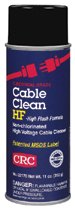 CRC Cable Clean&reg; HF&trade; High Voltage Splice Cleaners