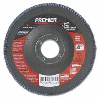Carborundum Premier Red Zirconia Alumina Type 27 Fat Boy Flap Discs