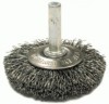 Anderson Brush Stem Mounted Flared Crimped Wire Cup Brushes-SSMF Series