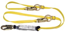 MSA Workman&reg; Twin-Leg Shock-Absorbing Lanyards